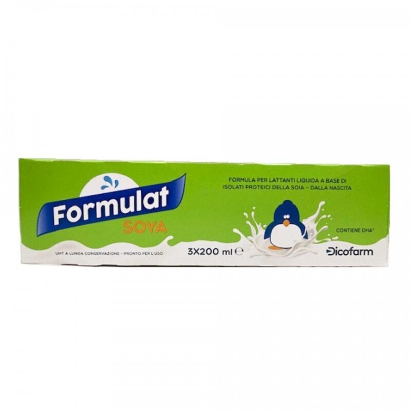 Dicofarm Formulat Soya Latte Liquido 3 Brik da 200ml