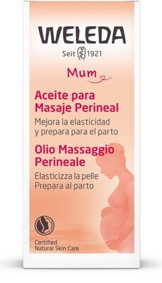 Weleda Olio Massaggio Perineale Elasticizza la pelle Prepara al parto.