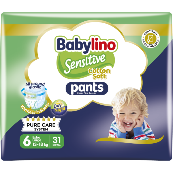 Babylino Pannolino Mutandino Doppio N6 13-18kg pz31