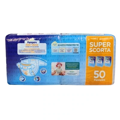 Pampers Pannolino Sole e Luna Triopack Maxi 7-18 kg da 50Pz