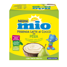 Nestle Mio Merende Latte di Cocco con Pera 4x100g
