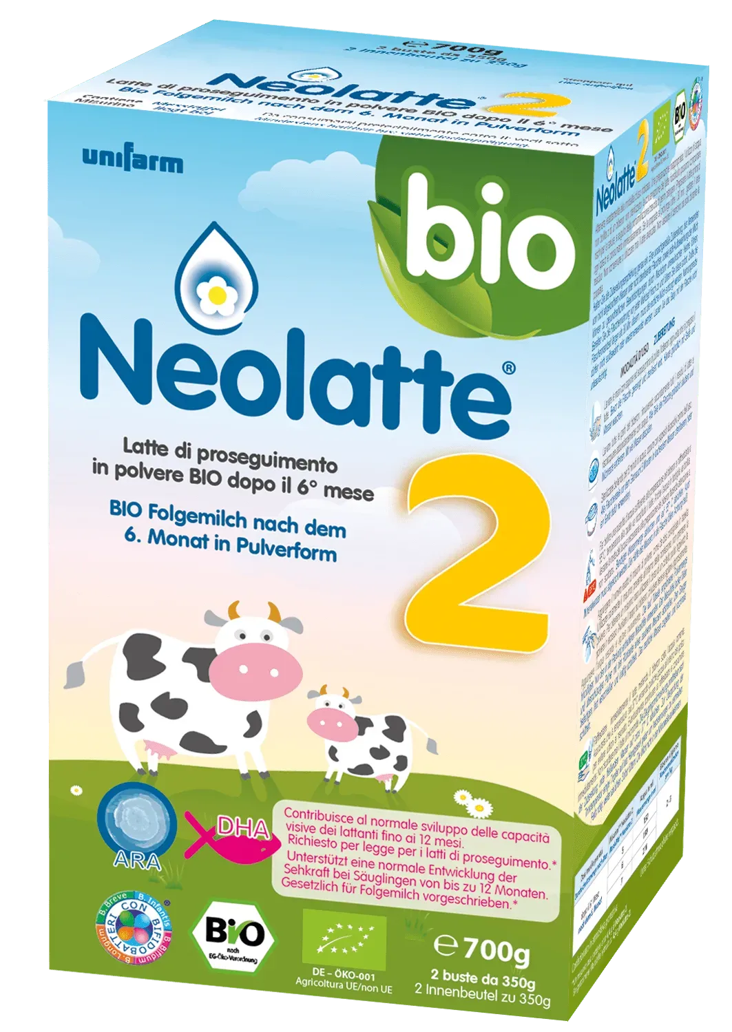 Neolatte  Latte 2 Polvere da 700 gr