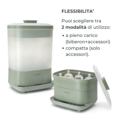 Nuvita SteriDry Sterilizzatore con Asciugatura 2 in 1