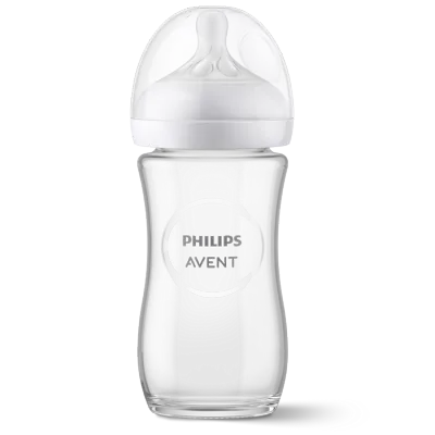 Avent Biberon Natural Response di Vetro da 240 ml