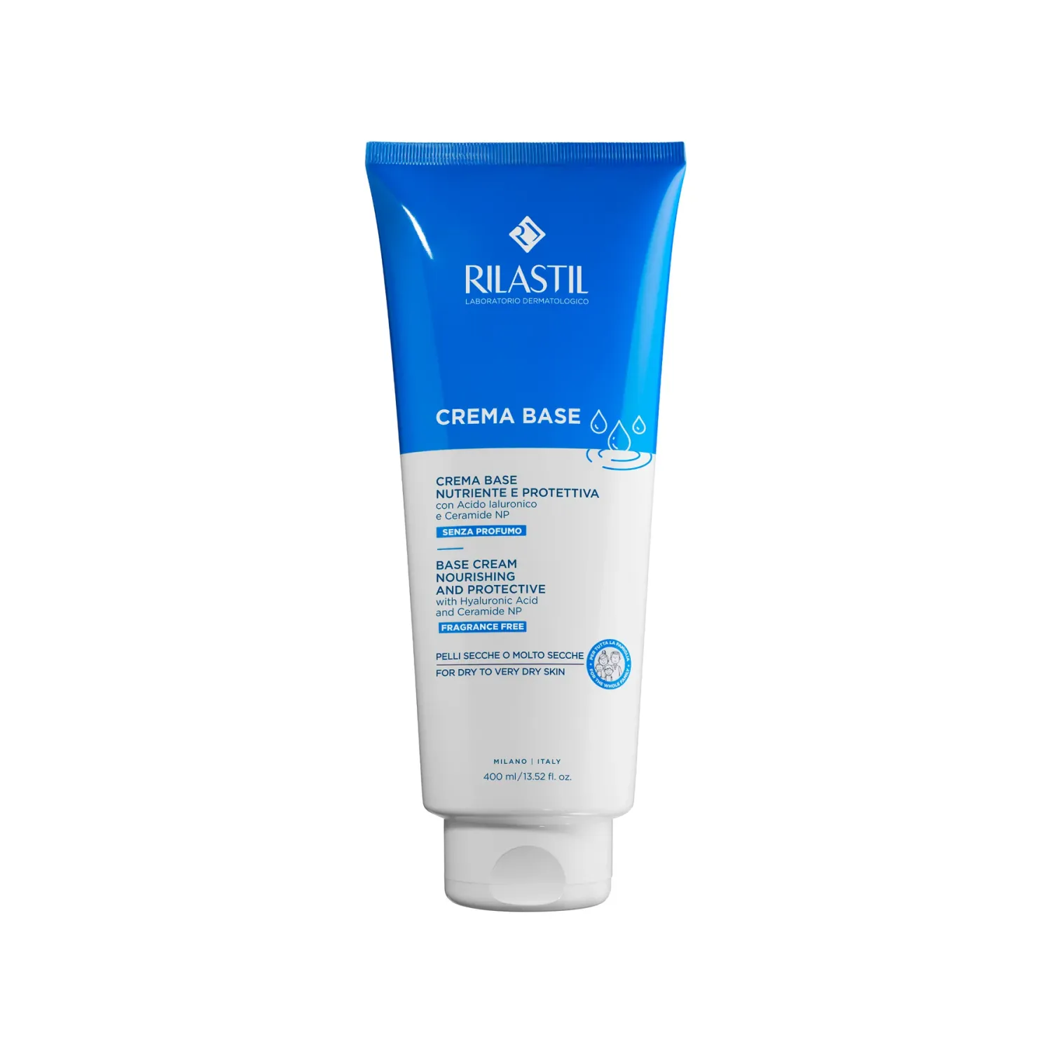 Rilastil Crema Base Nutriente e Protettiva da 400ml