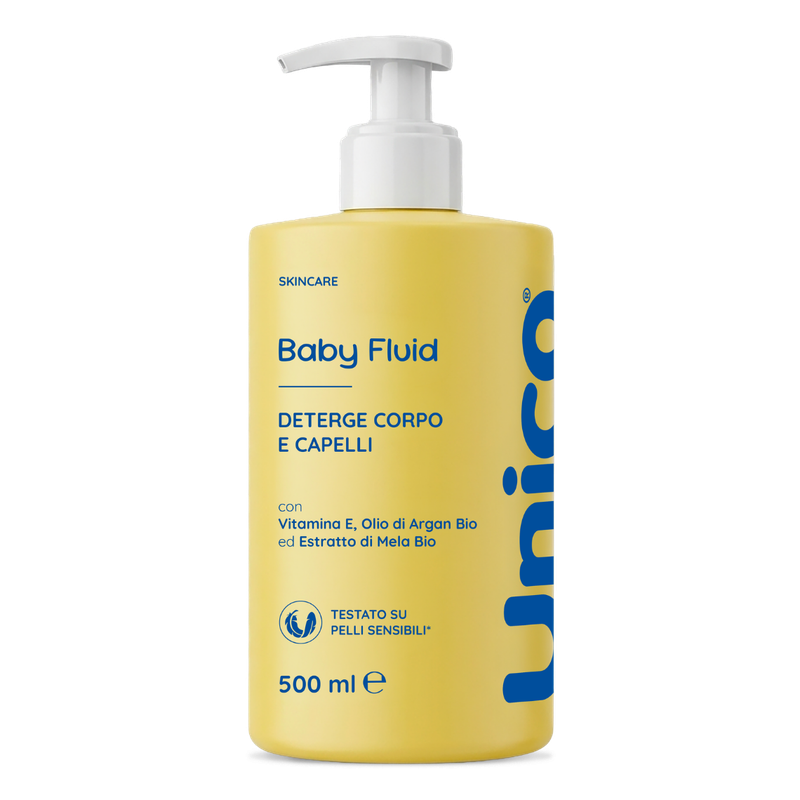 Sterilfarma Unico Baby Fluid Detergente Corpo e Capelli da 500ml