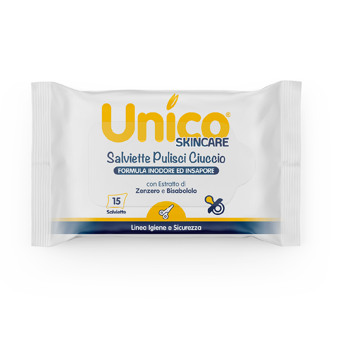 Sterilfarma Unico Salviettine Pulisci Ciuccio 15 pz