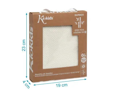 Kiokids Copertina in Bambú Begie
