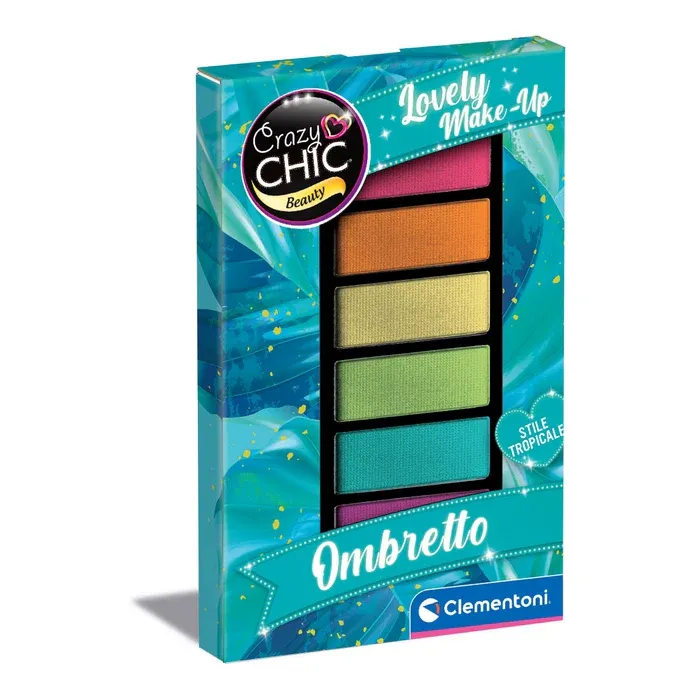 Clementoni Palette di Ombretti Stile Tropicale