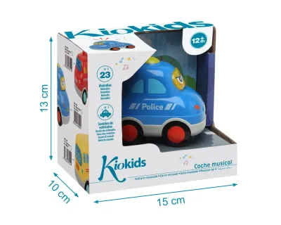 Kiokids Bus Scolastico con luce e suoni