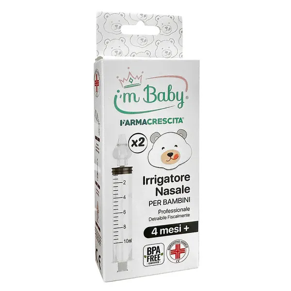 I'm Baby Irrigatore Nasale per bambini 4m+