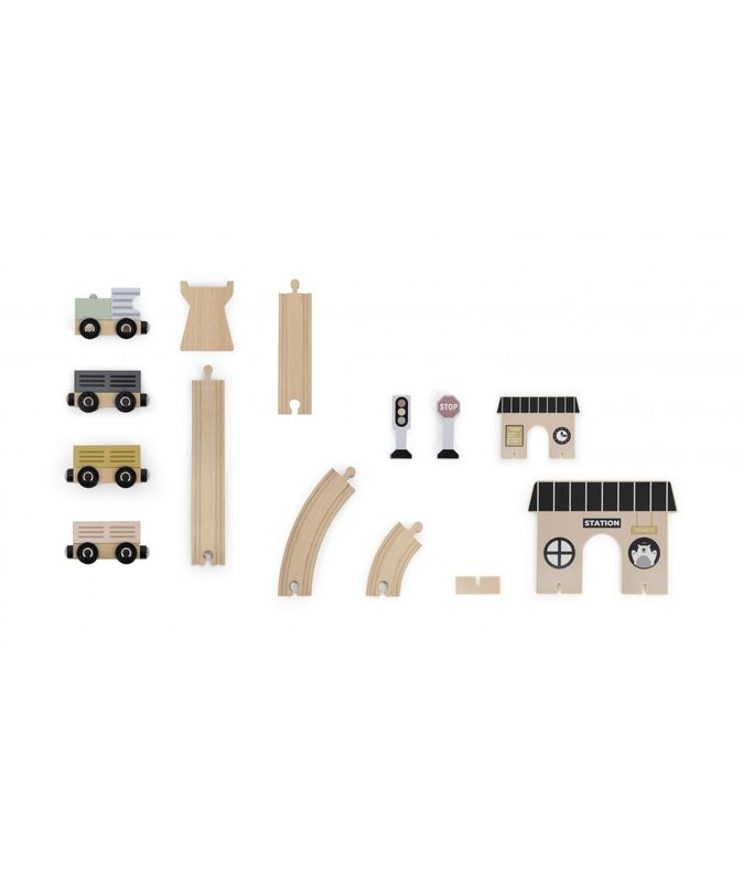 Tryco Baby Stazione Ferroviaria in Legno