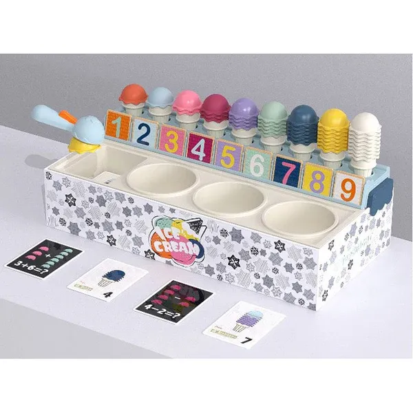 Topbright Learning Box Ice Cream Shop Gioco Educativo Gelateria Ice Cream Shop