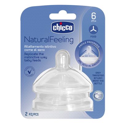 Chicco Tettarella Naturalfeeling  Foro Pappa 6m+