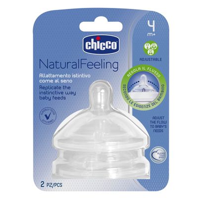 Chicco Tettarella Naturalfeeling  Foro Regolabile 4m+
