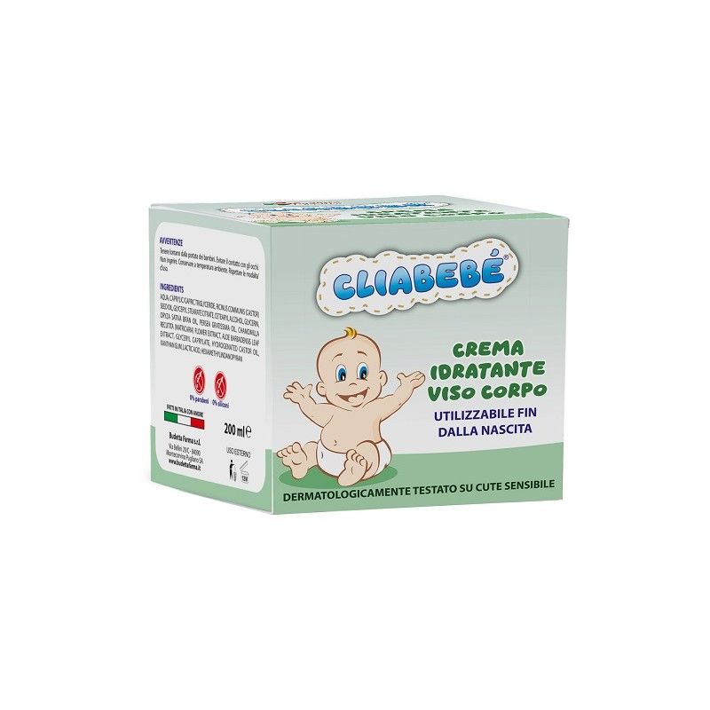 Cliabebe' Crema Idratante Viso e Corpo da 200ml