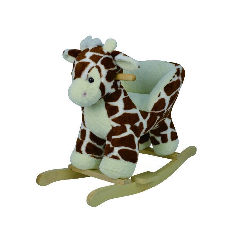 Mibb Rocky Poltroncina Dondolo Peluche Gordon Giraffa