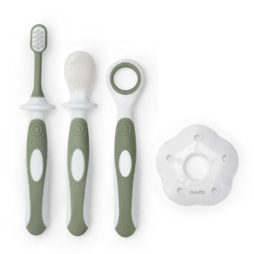 Nuvita Set Igiene Orale per Bambini Verde