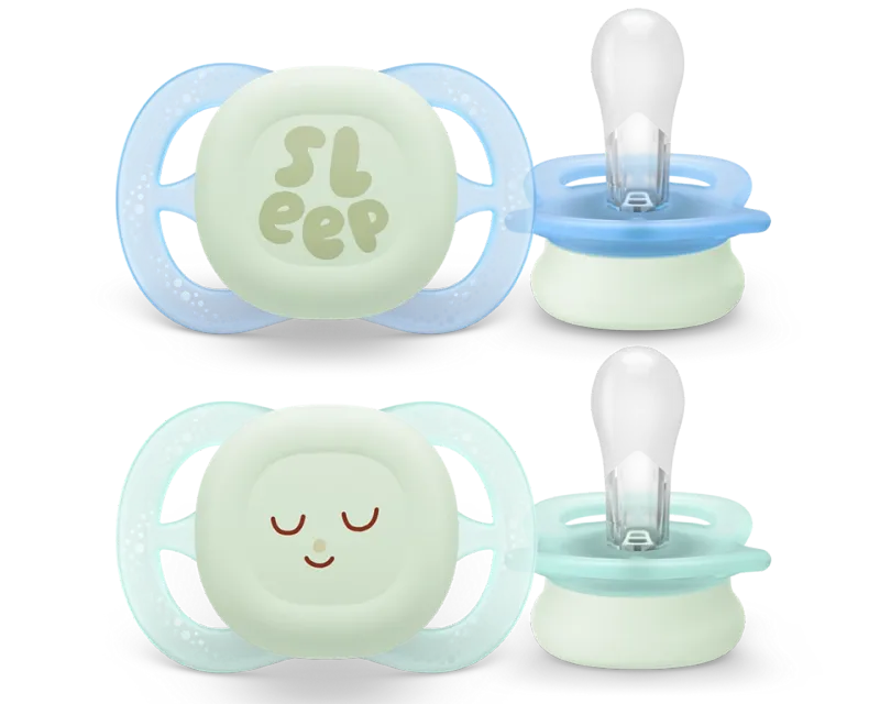 Avent Succhietti Ultra Start Nighttime 0-2 Mesi 2pz