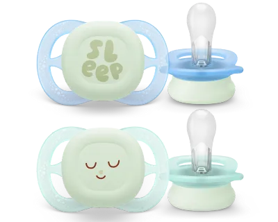 Avent Succhietti Ultra Start Nighttime 0-2 Mesi 2pz