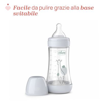 Chicco Perfect 5 Biberon 2m+ Flusso Medio 240 ml Unisex