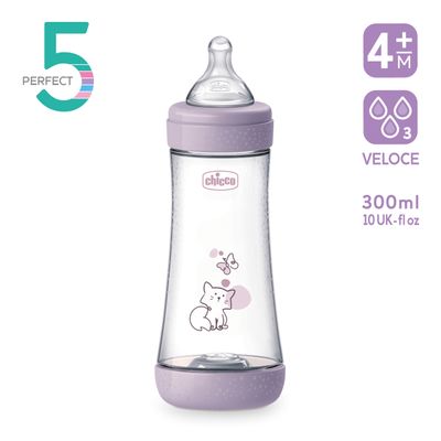 Chicco Perfect 5 Biberon 4m+ Flusso Veloce 300 ml Bimba