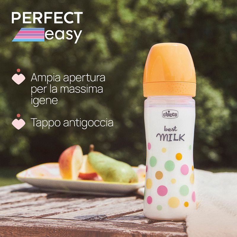 Chicco Biberon Perfect Easy Flusso Medio 250 ml Bimba