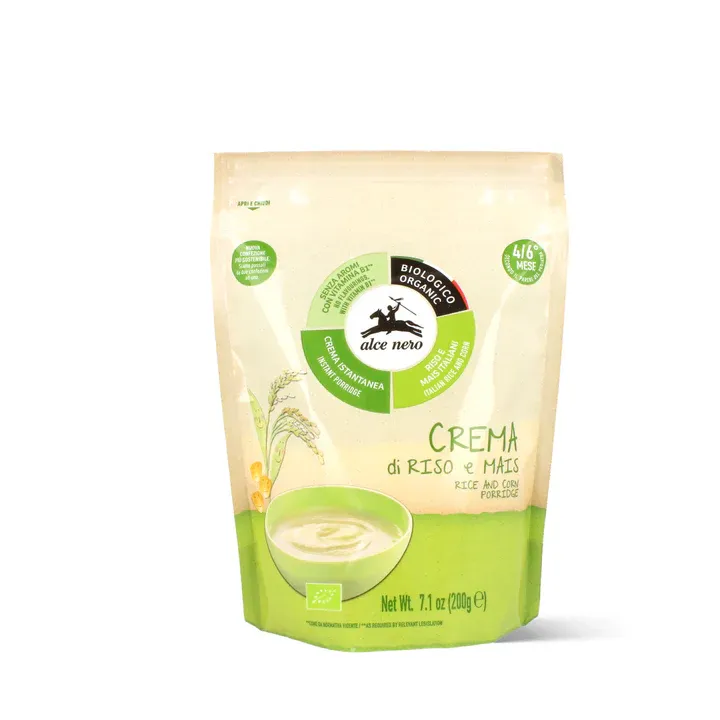 Alce Nero Crema di Riso e Mais Biologico 200g