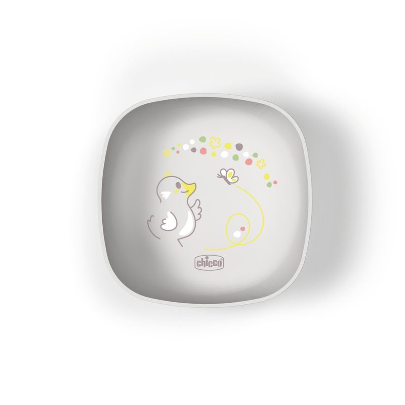 Chicco Ciotola con Coperchio Grigio 6m+