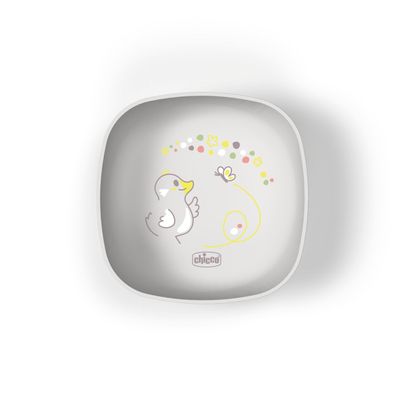 Chicco Ciotola con Coperchio Grigio 6m+