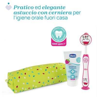 Chicco Set Igiene Orale Rosa 36m+