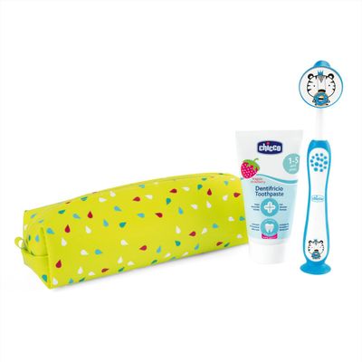 Chicco Set Igiene Orale Azzurro 36m+