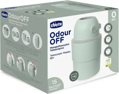 Chicco Mangiapannolini telescopico Odour Off