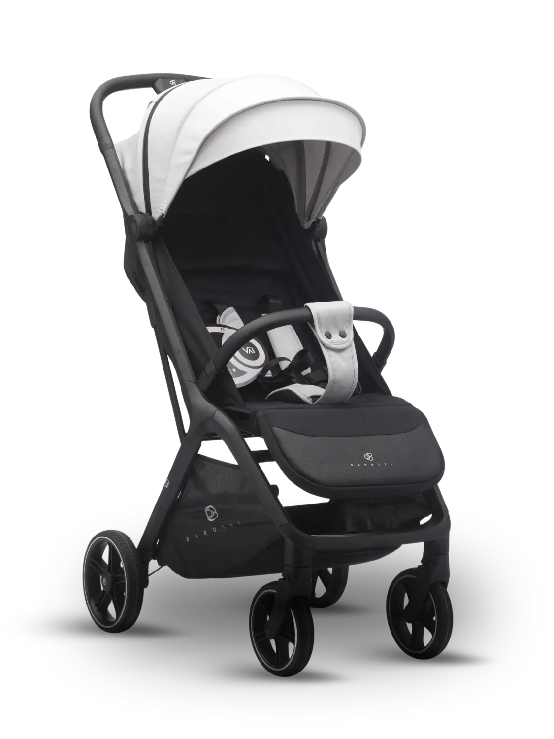 Barotti Vai Passeggino con Borsa e Coprigamba grigio