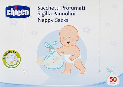 Chicco Sacchetti Profumati Sigilla Pannolini 50pz