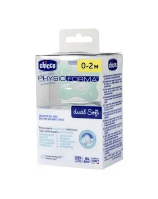 Chicco Succhietto Doppio Physioforma Dual  Soft 0-2m