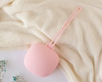 Kiokids Porta Succhietto in Silicone Rosa