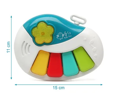 Kiokids Piano Musicale per bambini con luci e melodie