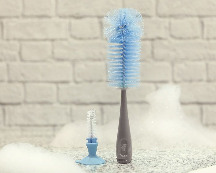 Kiokids Scovolino per Biberon Azzurro