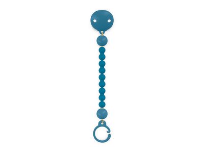 Suavinex Catenella Portasucchietto Selection in Silicone Azzurro