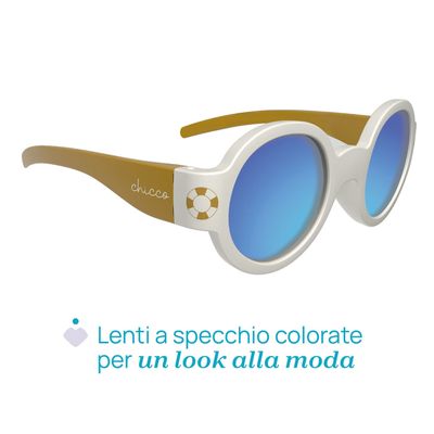 Chicco Occhiali da Sole Bianco 0m+