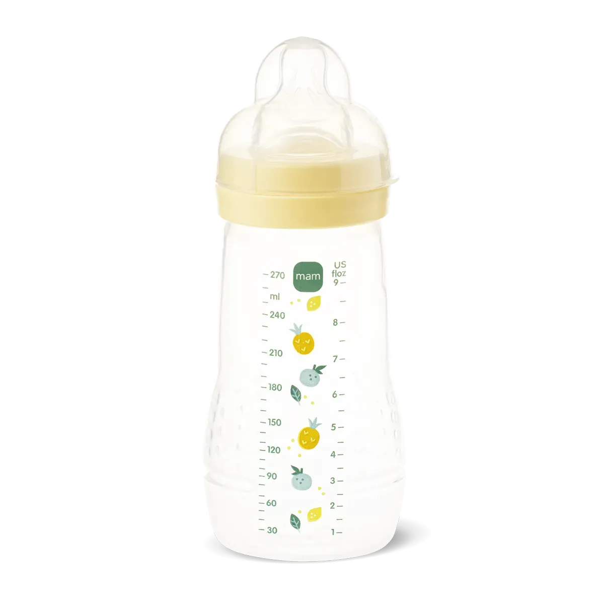 Mam Easy Active Biberon Anti Coliche 4+m Gialla 330ml