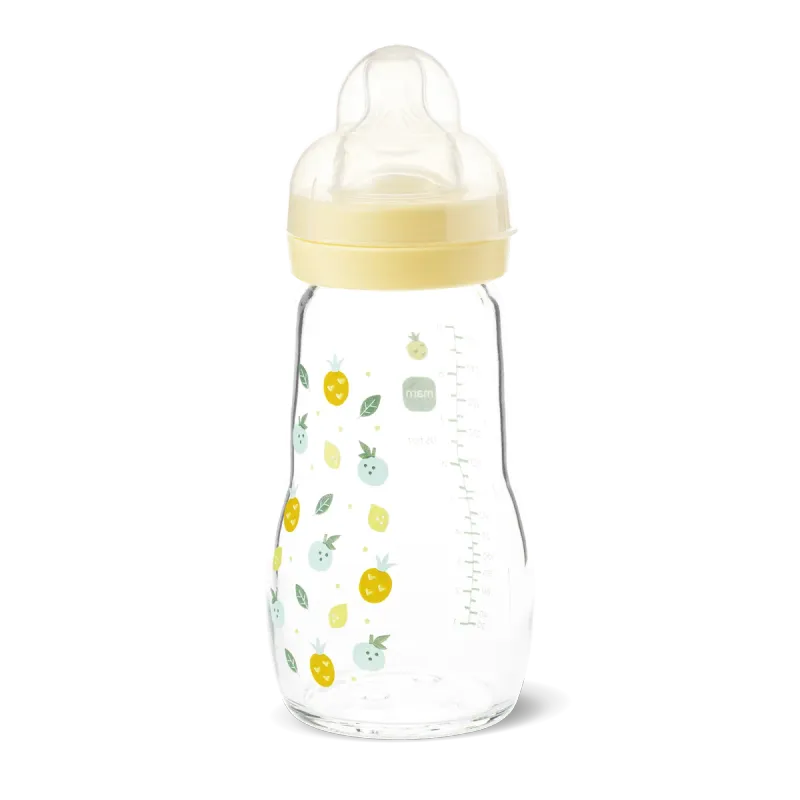 Mam Feel Good Biberon in vetro 2m+ 260ml 1pz