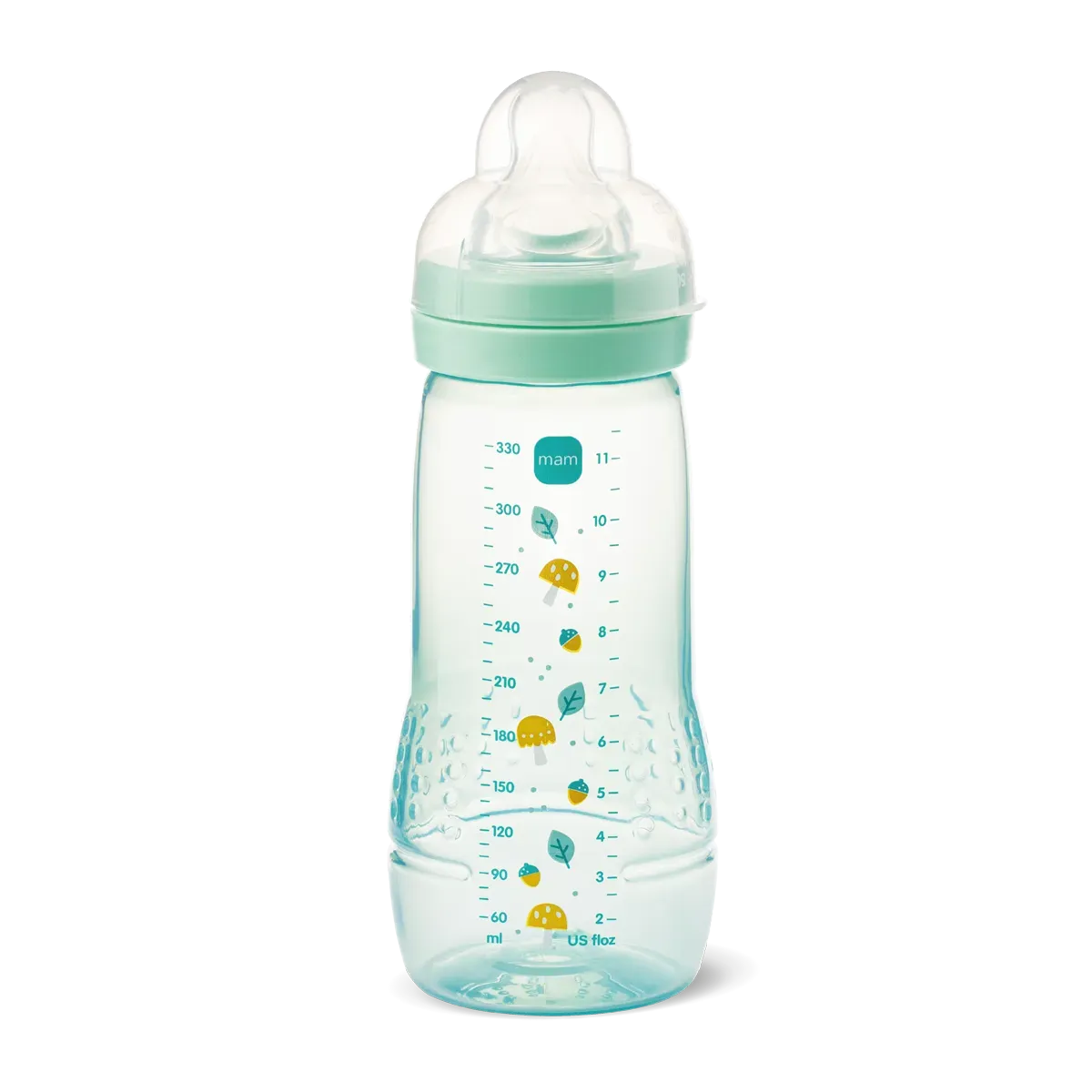 Mam Easy Active Biberon Anti Coliche 4+m Verde 330ml