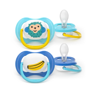 Avent Succhietti Ultra Air 6-18 Mesi Happy 2pz