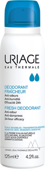 Uriage Deodorant Fraicheur Spray 2 x 125