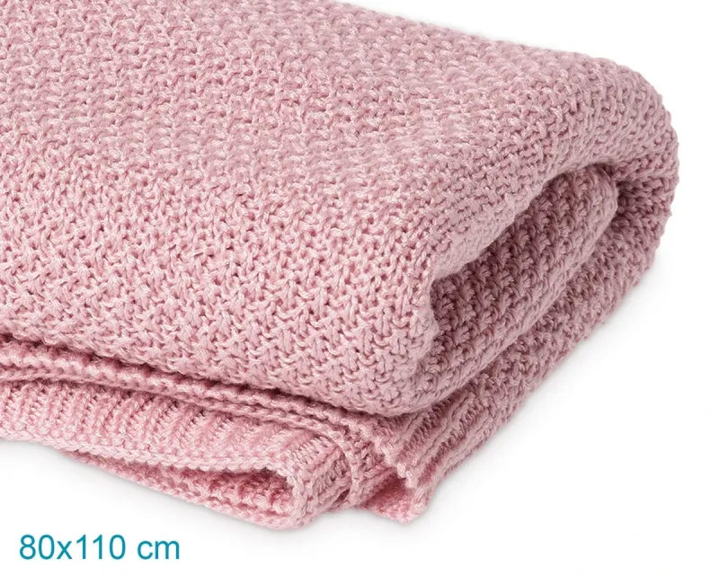 Kiokids Coperta di Bambu' Rosa