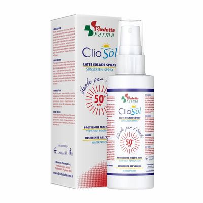 Cliasol Protezione Latte Solare 50+ Crema Viso Corpo 200ml