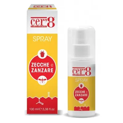 Larus Phama Cer'8 Spray Zecche e Zanzare