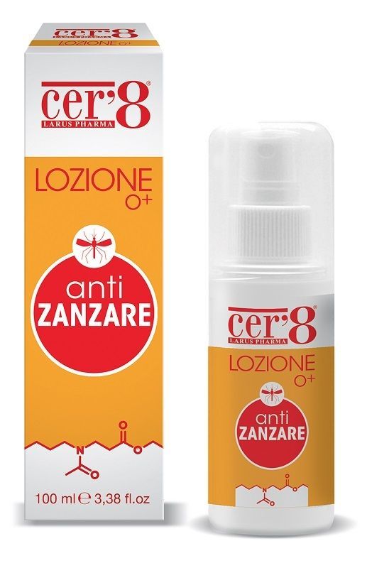 Larus Pharma Cer 8 Lozione Antizanzare 100ml